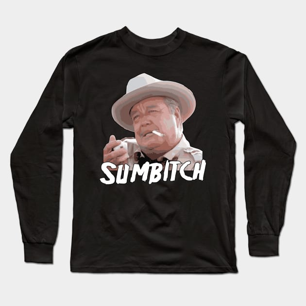 Classic Sumbitch Long Sleeve T-Shirt by Sentra Coffee